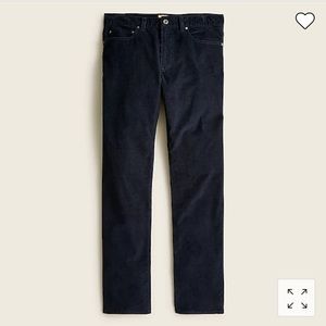 NWT J.Crew Straight Fit Pant in Corduroy